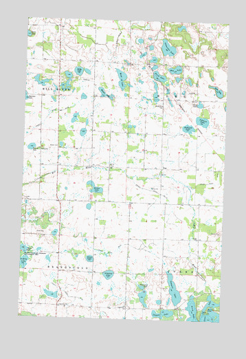 Olga, MN USGS Topographic Map