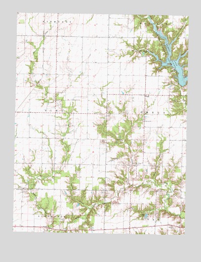 Omega, IL USGS Topographic Map