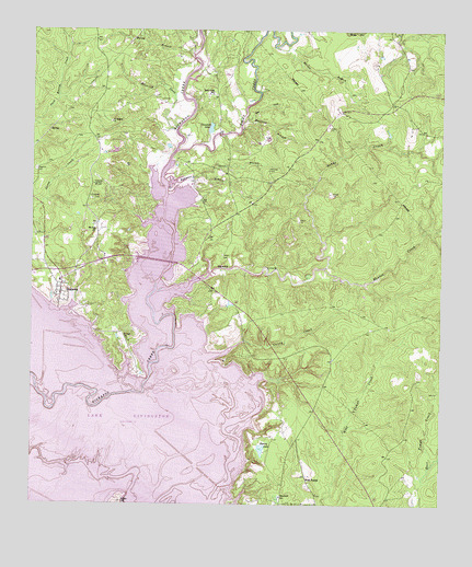 Onalaska, TX USGS Topographic Map