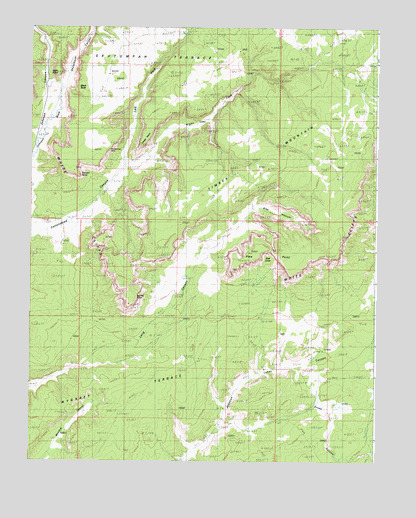 Pine Point, UT USGS Topographic Map
