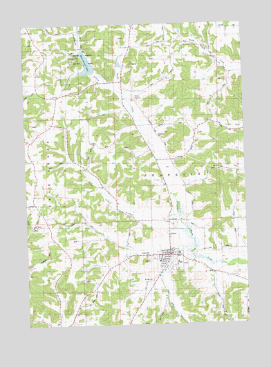 Plain, WI USGS Topographic Map