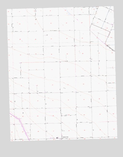 Cantua Creek, CA USGS Topographic Map