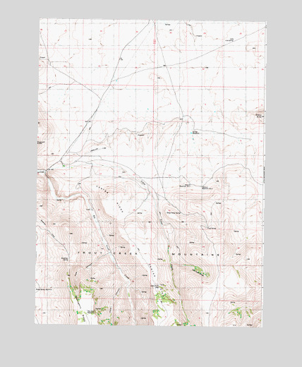 Pole Canyon, OR USGS Topographic Map