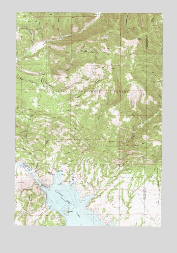 Canyon Ferry, MT USGS Topographic Map