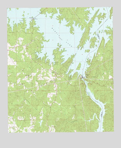 Red Hill, AL USGS Topographic Map