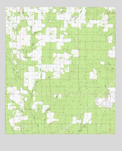 Redhead Branch, LA USGS Topographic Map