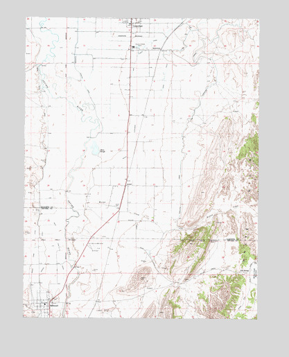Redmond, UT USGS Topographic Map