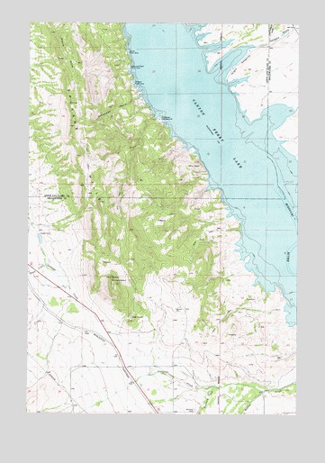 Canyon Ferry SW, MT USGS Topographic Map