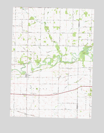 Ridott, IL USGS Topographic Map