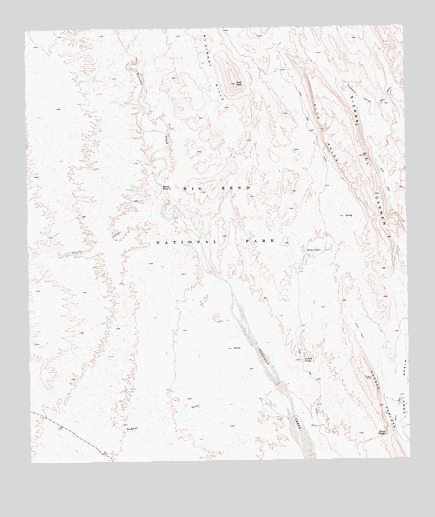 Roys Peak, TX USGS Topographic Map