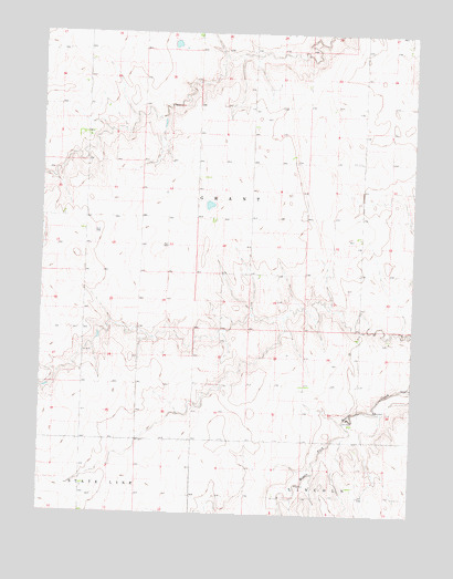Ruleton NW, KS USGS Topographic Map