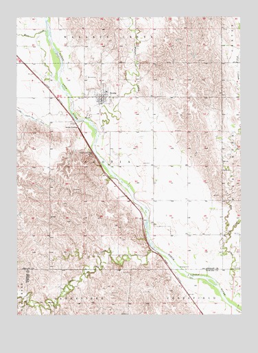 Scotia, NE USGS Topographic Map