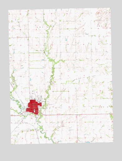 Seward, NE USGS Topographic Map
