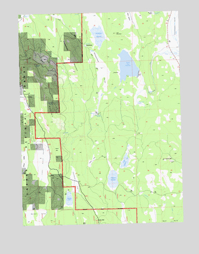 Sheepshead, CA USGS Topographic Map