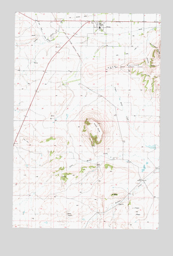 Simms, MT USGS Topographic Map