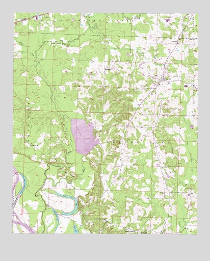 Spring Hill, AR USGS Topographic Map