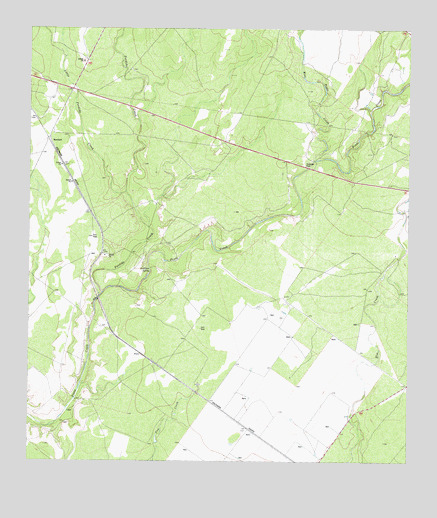 Standart, TX USGS Topographic Map