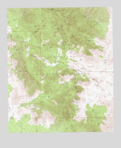 Stockton Pass, AZ USGS Topographic Map