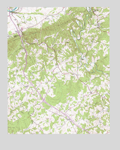 Sylvatus, VA USGS Topographic Map