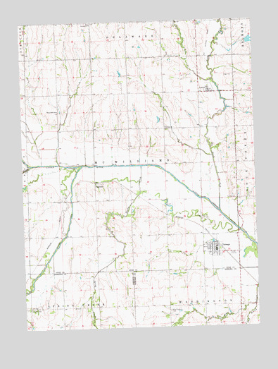Talmage, NE USGS Topographic Map