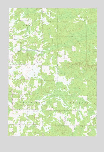 Thor SW, MN USGS Topographic Map
