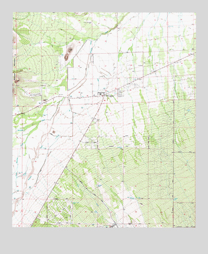 Three Points, AZ USGS Topographic Map