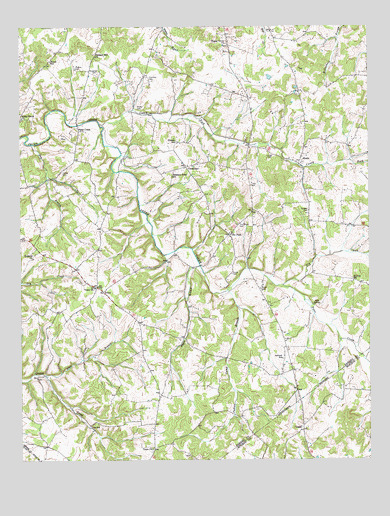 Tracy, KY USGS Topographic Map
