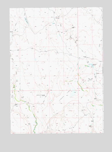 Turner Table, ID USGS Topographic Map