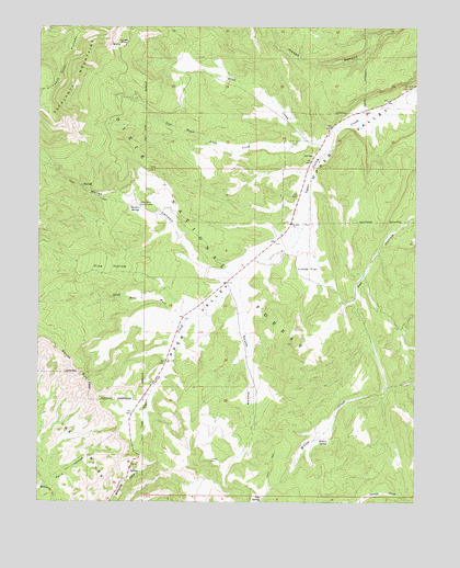 Upper Valley, UT USGS Topographic Map