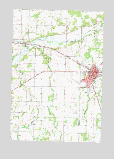 Wadena, MN USGS Topographic Map