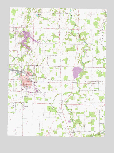 Willard, OH USGS Topographic Map