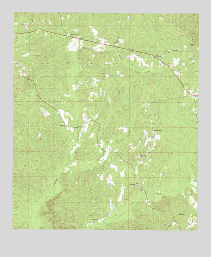 Winn, AL USGS Topographic Map
