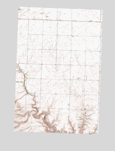 Alstown, WA USGS Topographic Map