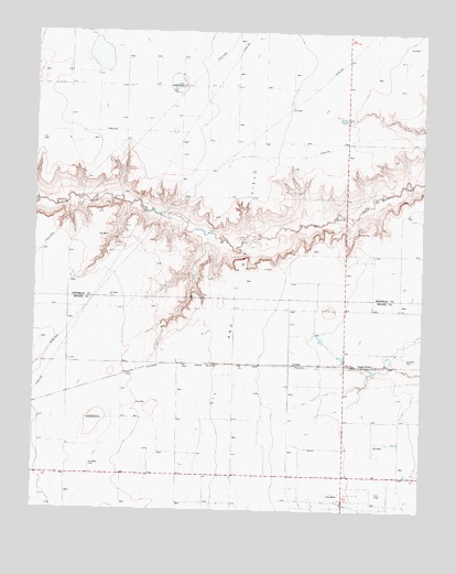 Capps Switch, TX USGS Topographic Map
