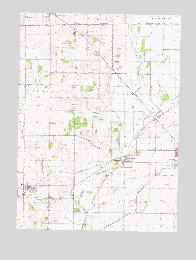 Capron, IL USGS Topographic Map