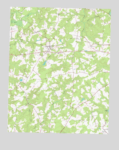 Capron, VA USGS Topographic Map