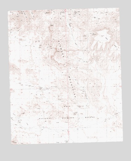 Crystal Hill, AZ USGS Topographic Map