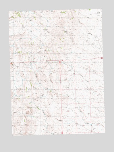 Devils Pass, NV USGS Topographic Map
