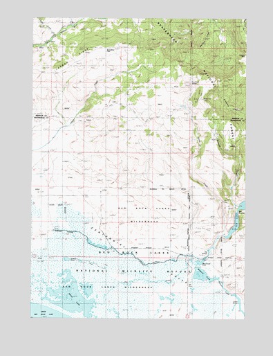 Elk Springs, MT USGS Topographic Map