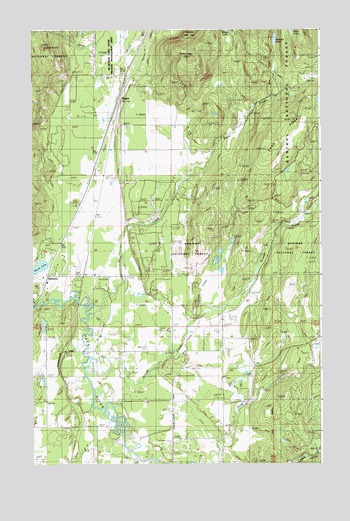 Elmira, ID USGS Topographic Map