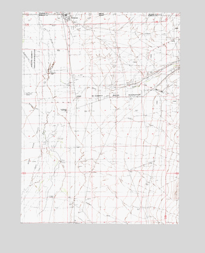 McDermitt, NV USGS Topographic Map