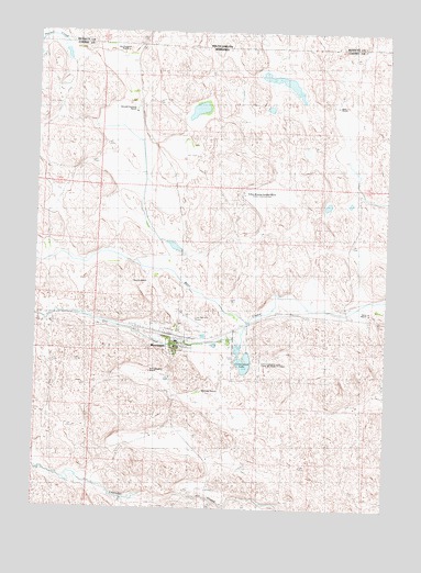 Merriman, NE USGS Topographic Map