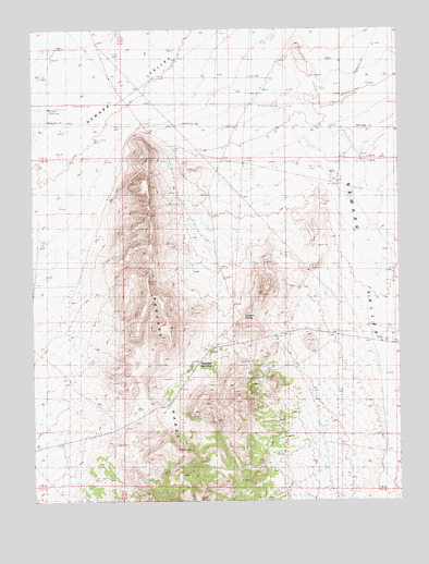 Pancake Summit, NV USGS Topographic Map