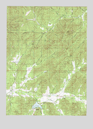 Selma, OR USGS Topographic Map