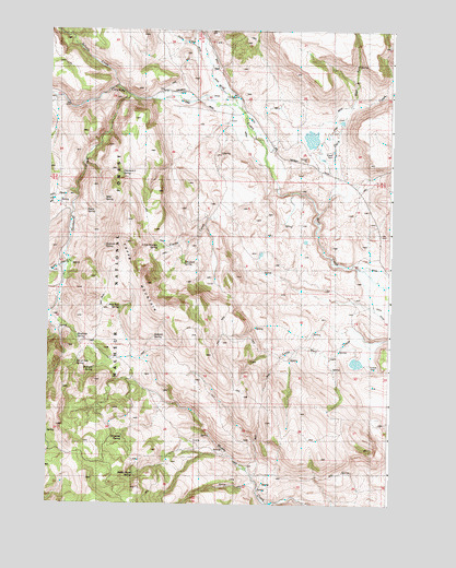 Van, OR USGS Topographic Map