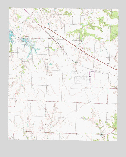 Carey, TX USGS Topographic Map