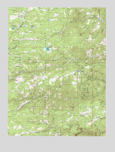 Gold Hill, CO USGS Topographic Map