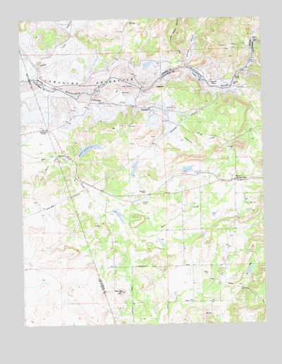 Wallace, CA USGS Topographic Map