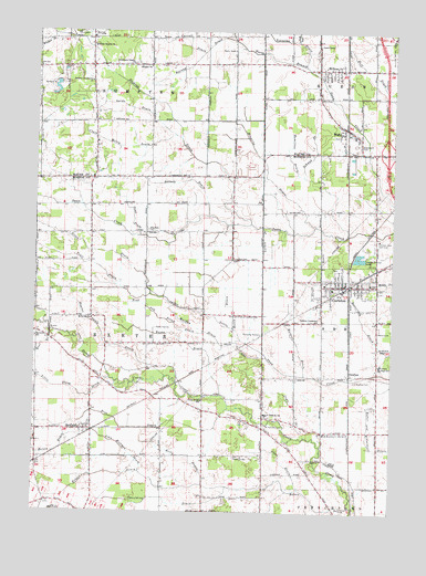 Carleton, MI USGS Topographic Map