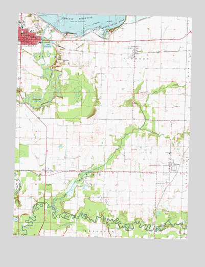 Carlyle, IL USGS Topographic Map
